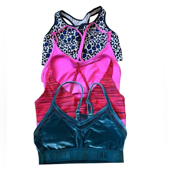 Victorias Secret Sports Bra Bundle Womens Size Small - Picture 2 of 11